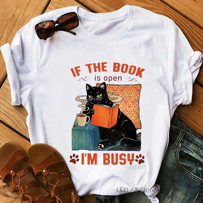 Fat Black Cat Drink Coffee Thats What I Do T Shir