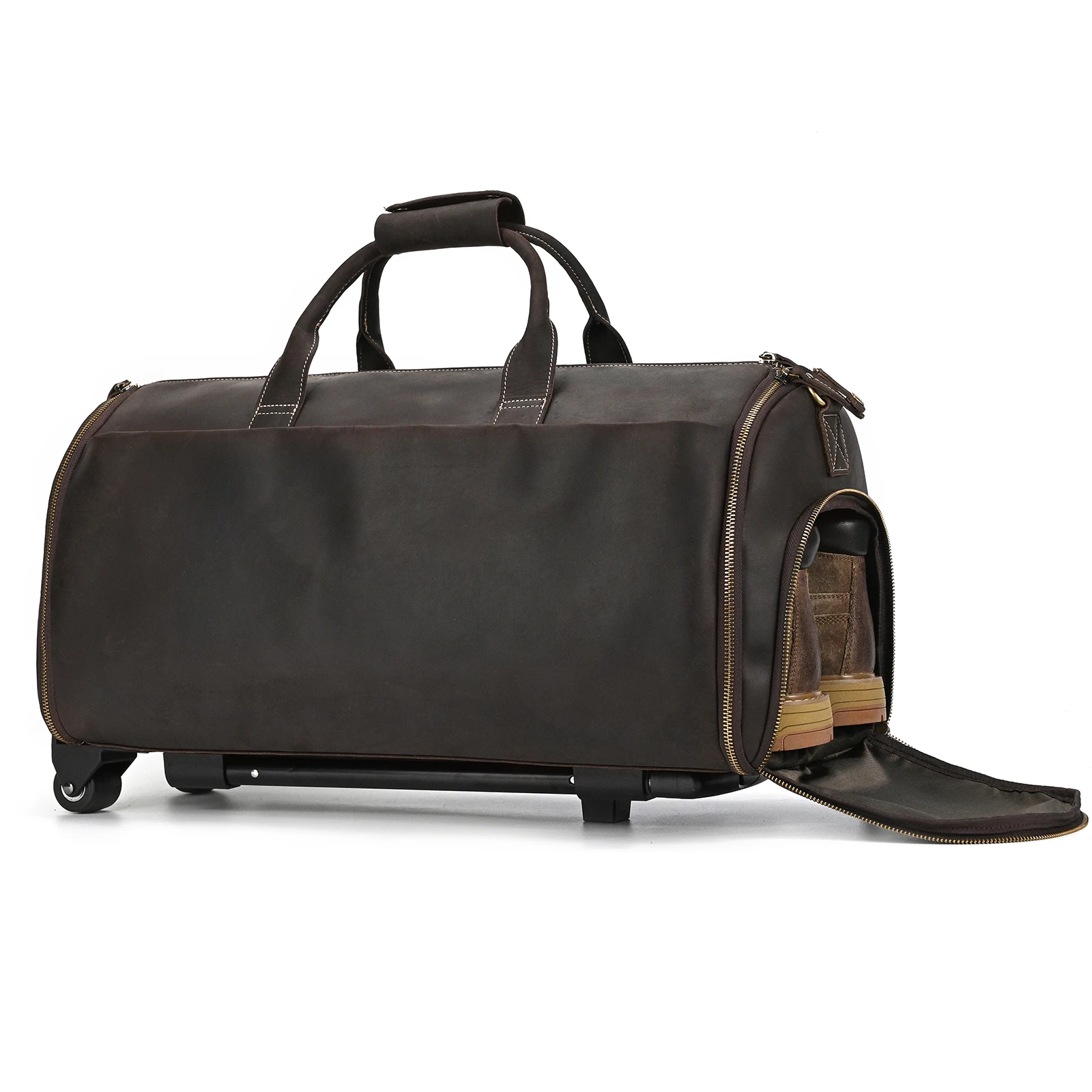 Large Travel Bag - Premium Leather