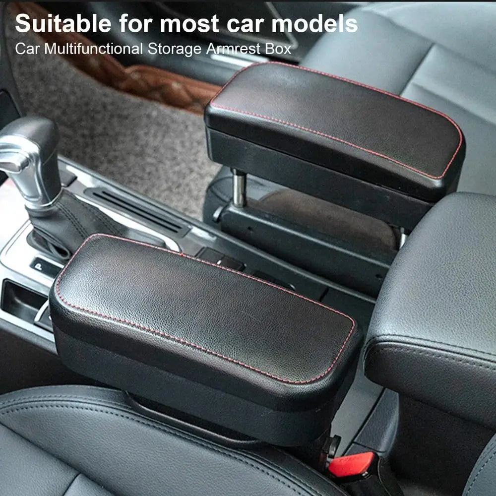 Car Armrest Elbow Support Rest With Storage Box