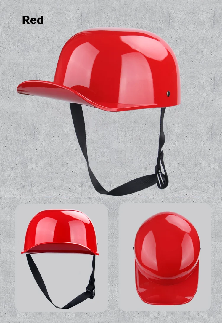 Baseball Cap Style Motorcycle Helmet