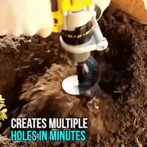 Easy Gardening Auger Spiral Drill Bit
