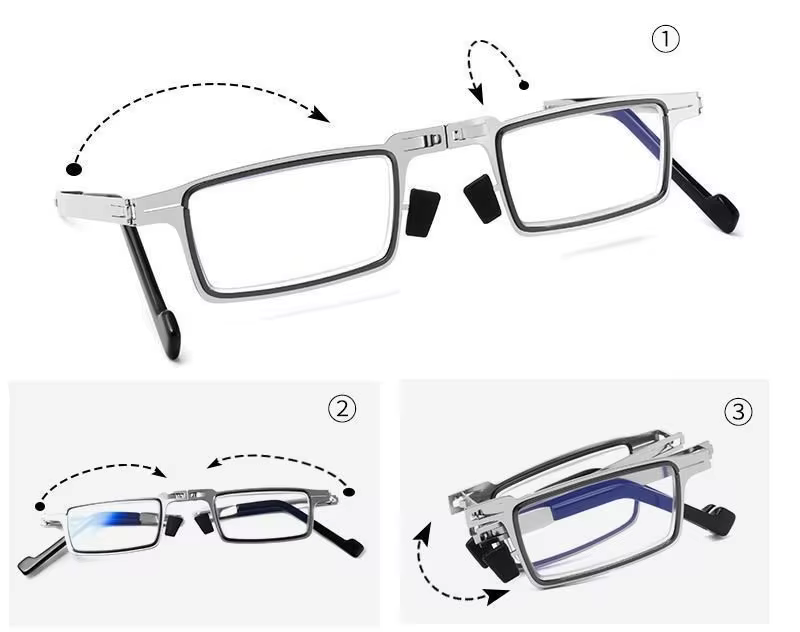 Retro Ultra-light Portable Reading Anti-blue Light