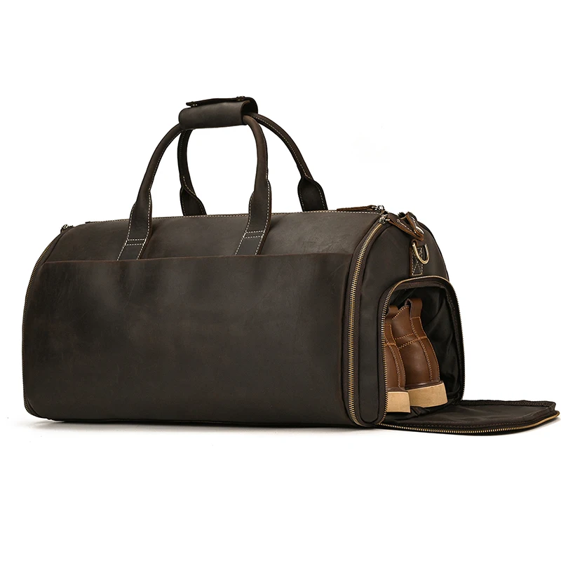 Large Travel Bag - Premium Leather