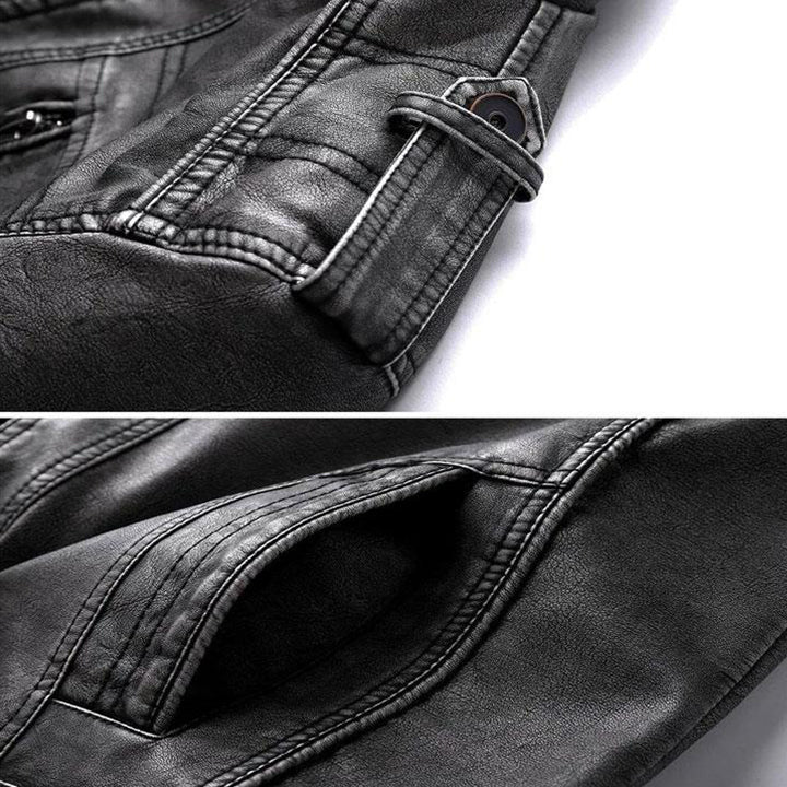 Dark Pgs™ Leather Jacket