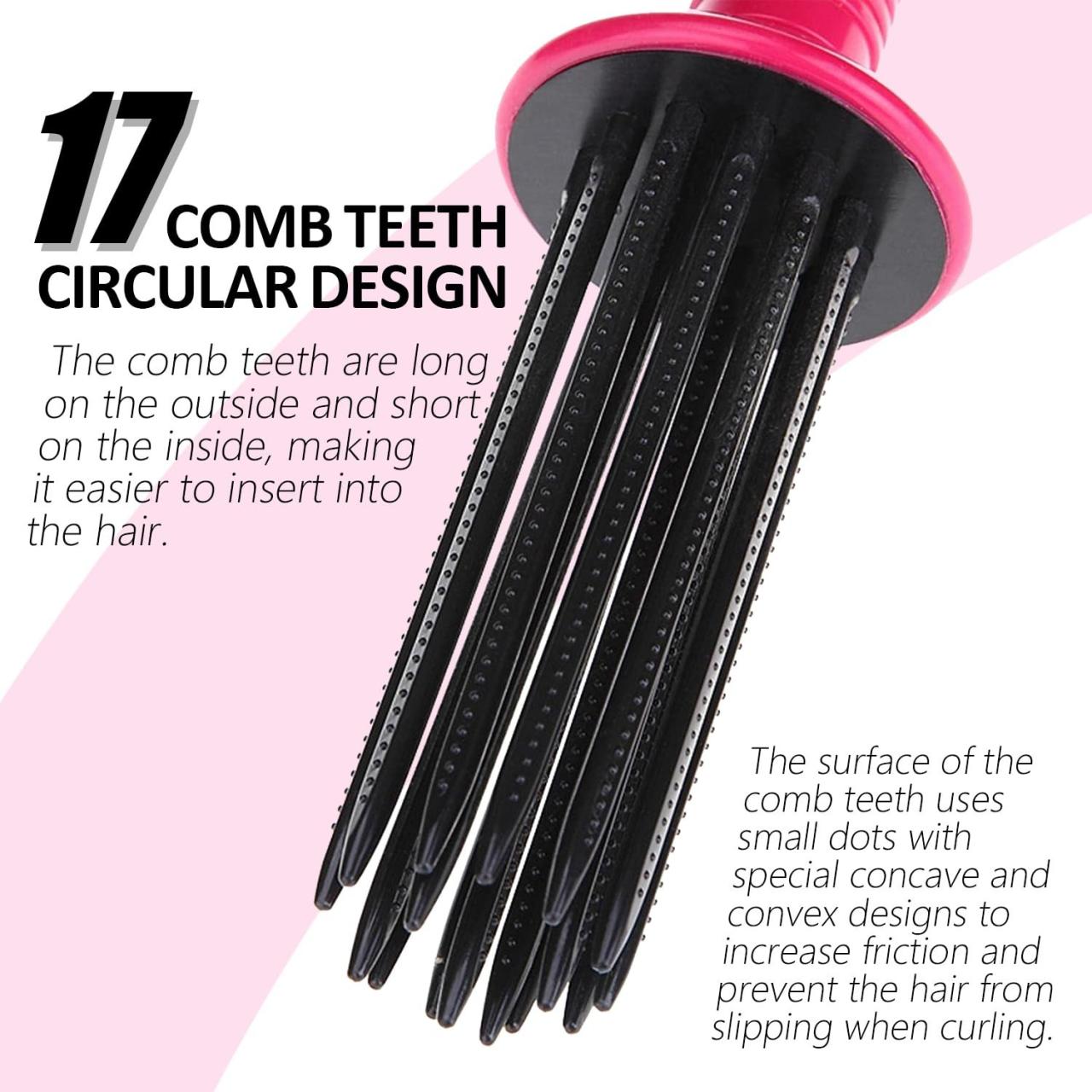 Heatless Hair Fluffy Curling Roll Comb