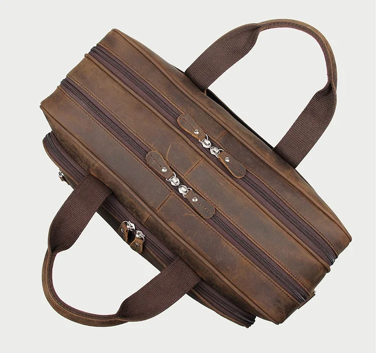 Monterrey Buffalo Leather Business Briefcase