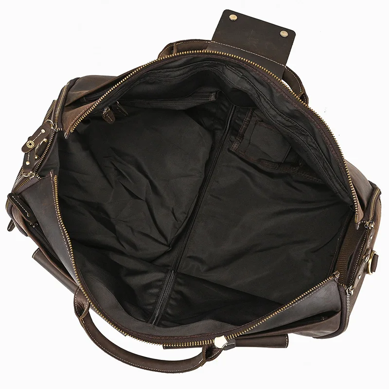 Large Travel Bag - Premium Leather