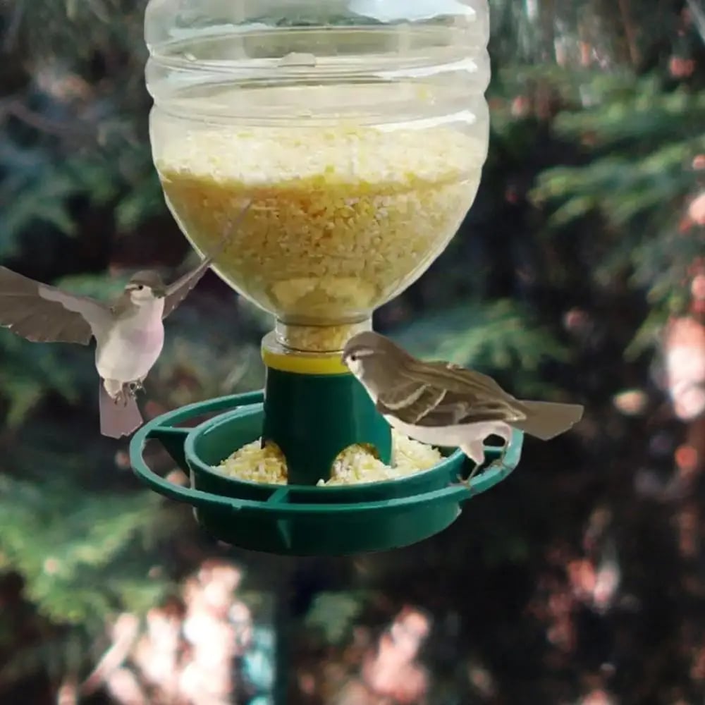 Automatic Hanging Bird Feeder For Garden