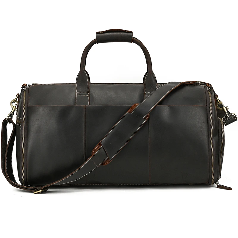 Large Travel Bag - Premium Leather