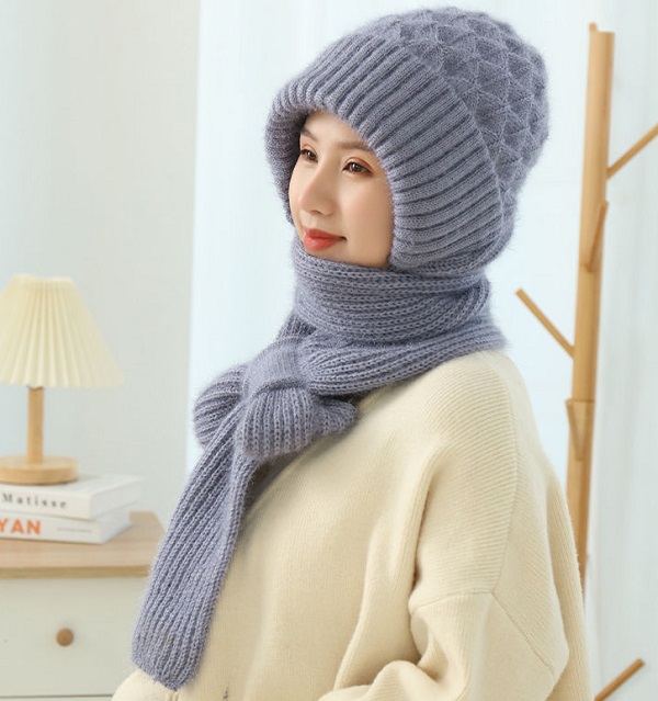 Integrated™ Ear Protection Windproof Cap Scarf