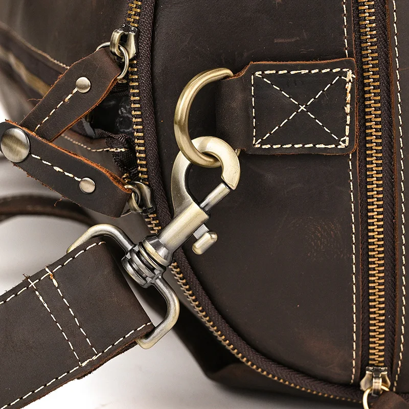 Large Travel Bag - Premium Leather