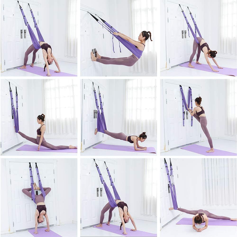 Adjustable Arial Yoga, Yoga Hammock Strap, Cloth Swing For Tree