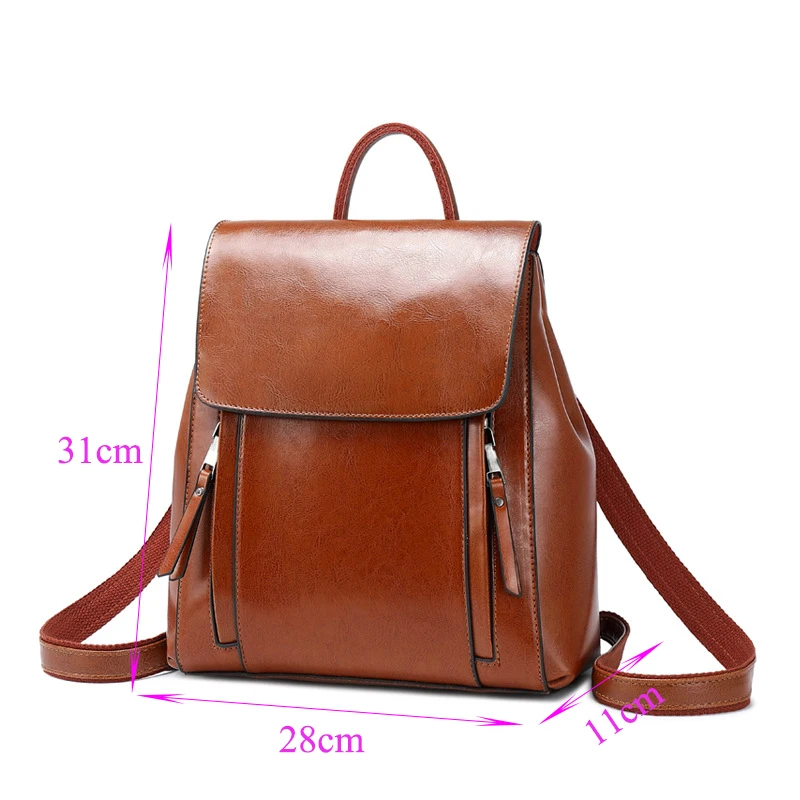 Leather Backpack Women – Vintage Backpack (No. 1)
