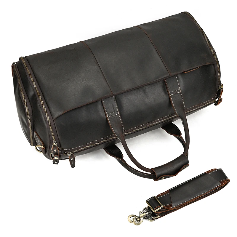 Large Travel Bag - Premium Leather