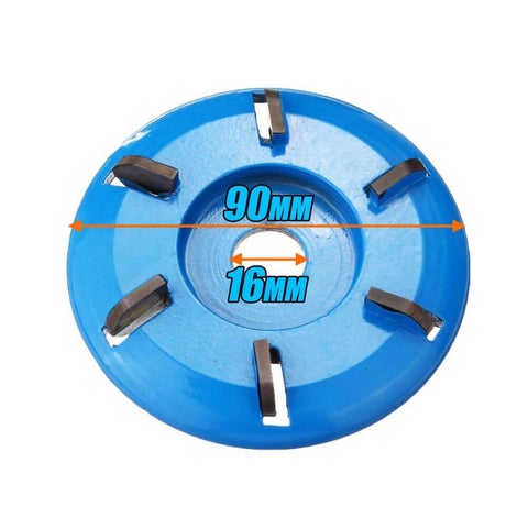 6teeth Wood Carving Disc