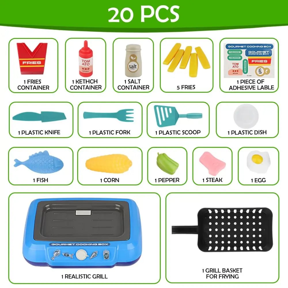 Diy Magic Fun Frying Kit Gourmet Cooking Box