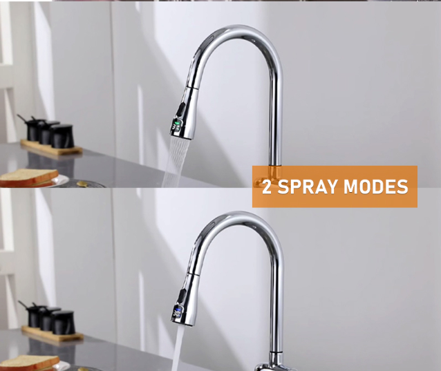 Thermo Sense Led Detachable Faucet Head Replacement