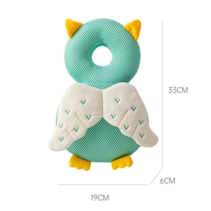 Baby Head Protector Backpack Pillow – Soft Pp Cotton Cushion