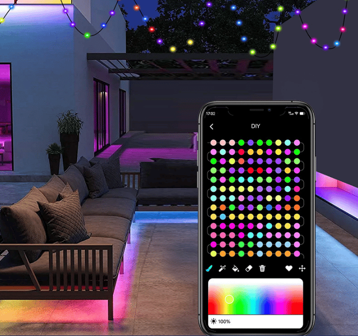 Early Christmas 49% Off – Smart Rainbow Led Permanent Outdoor Light