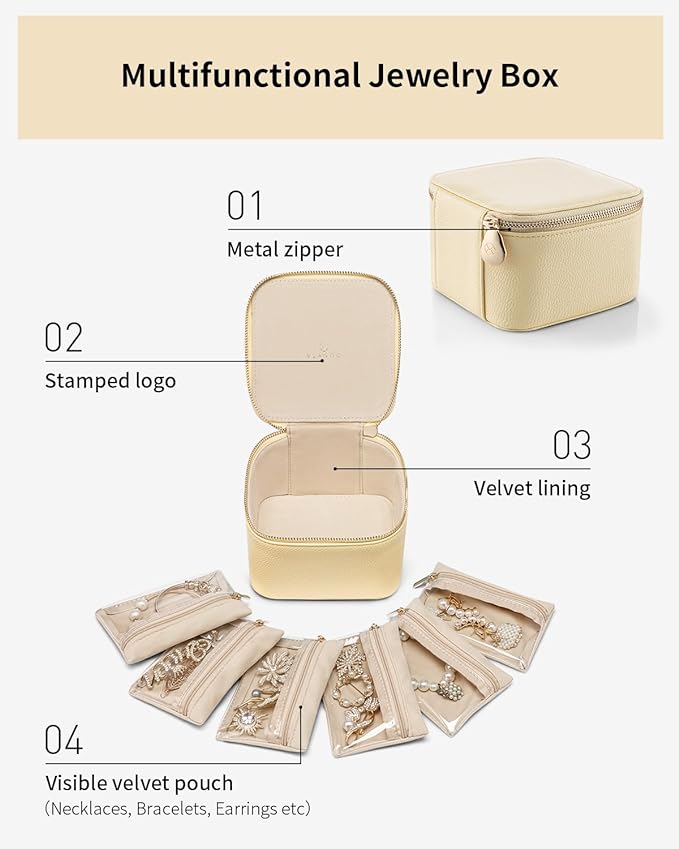 Leather Jewelry Boxes For Travel