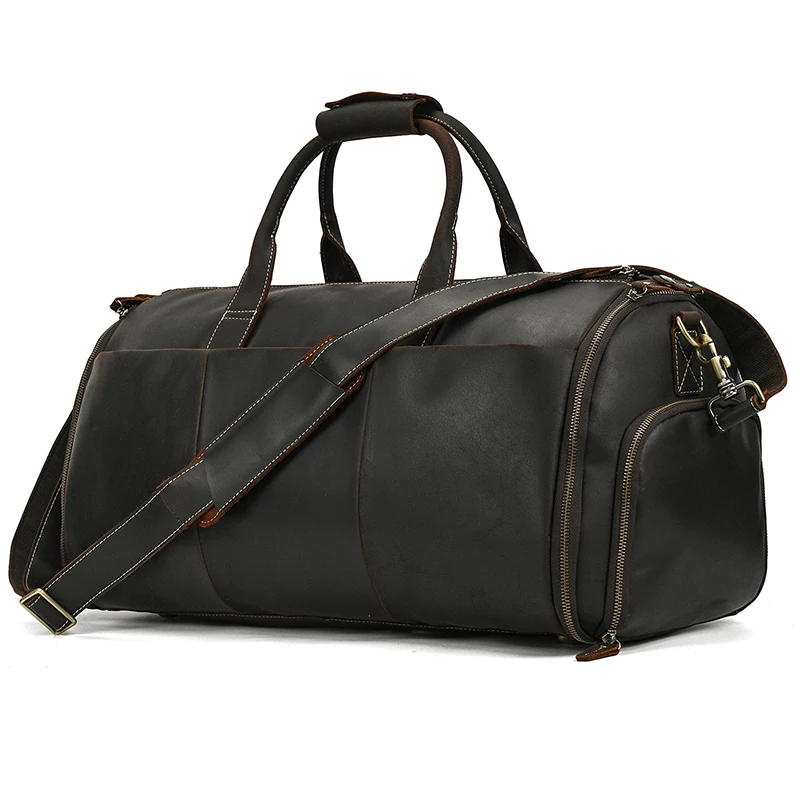 Large Travel Bag - Premium Leather