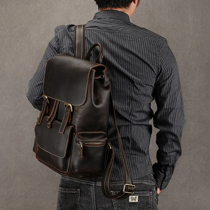 Midland Leather Backpack - Unisex