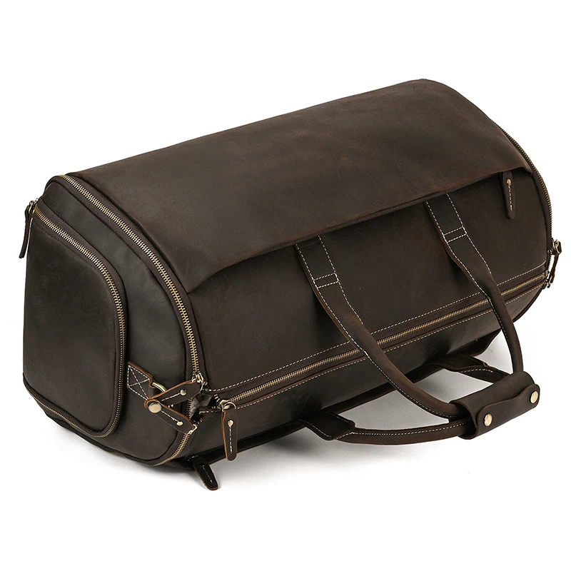 Large Travel Bag - Premium Leather