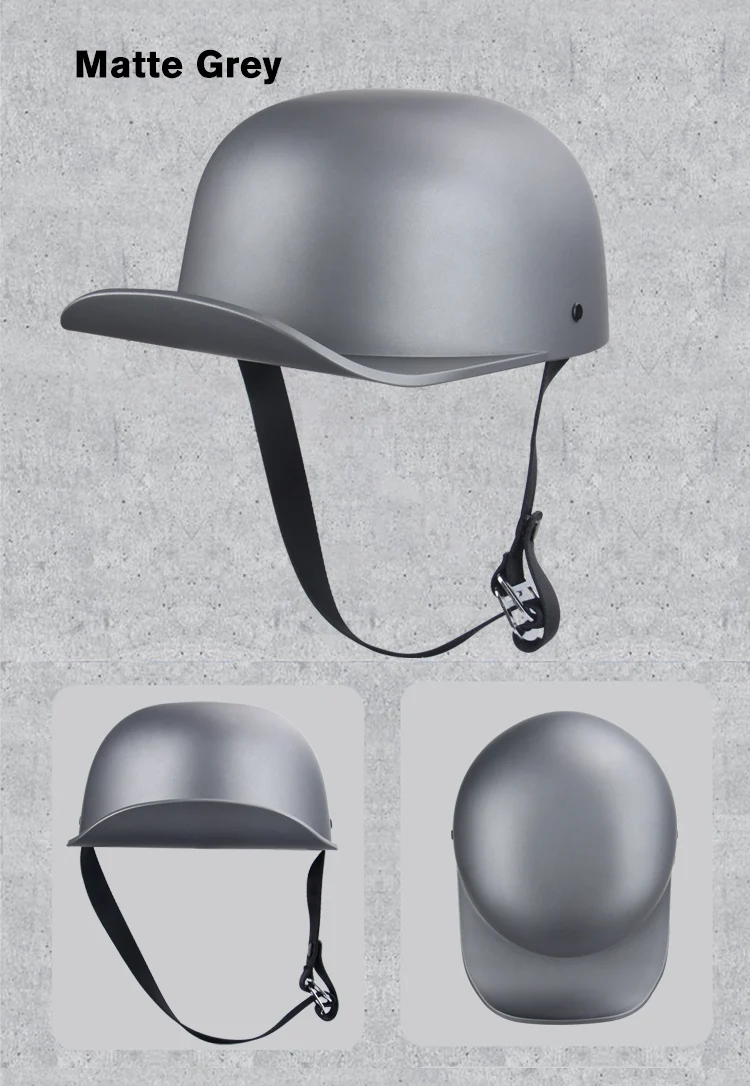 Baseball Cap Style Motorcycle Helmet