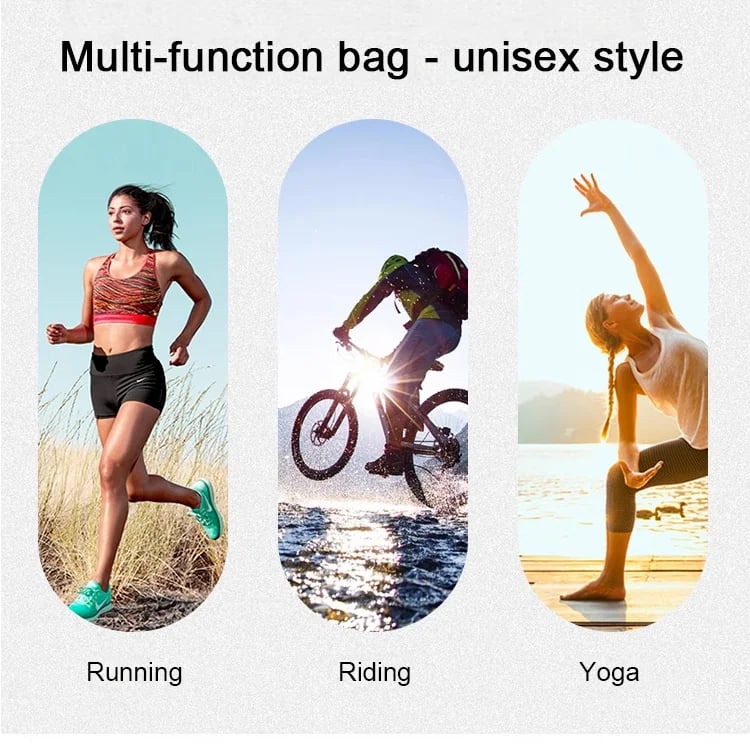 Drawstring Foldable Large Capacity Dry-wet Separation Travel Sports Backpack