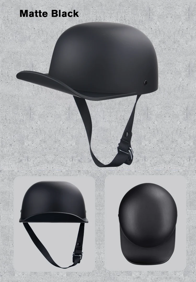 Baseball Cap Style Motorcycle Helmet