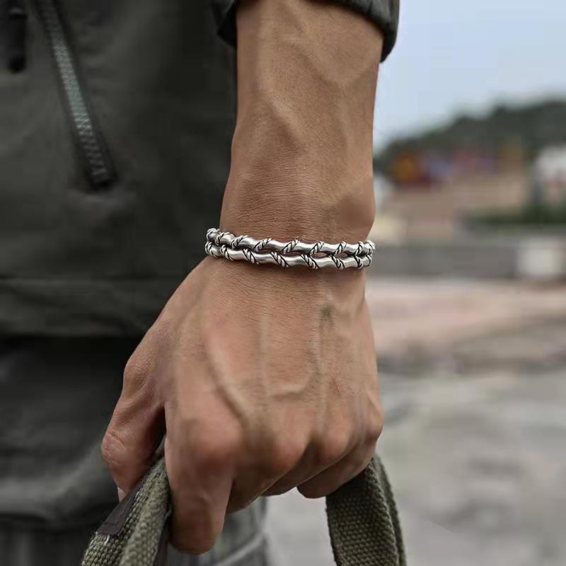 Bound Forbidden Love Open Adjustable Bracelet