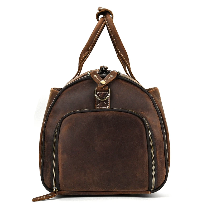 Large Travel Bag - Premium Leather