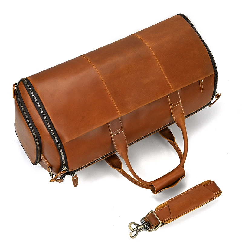 Large Travel Bag - Premium Leather
