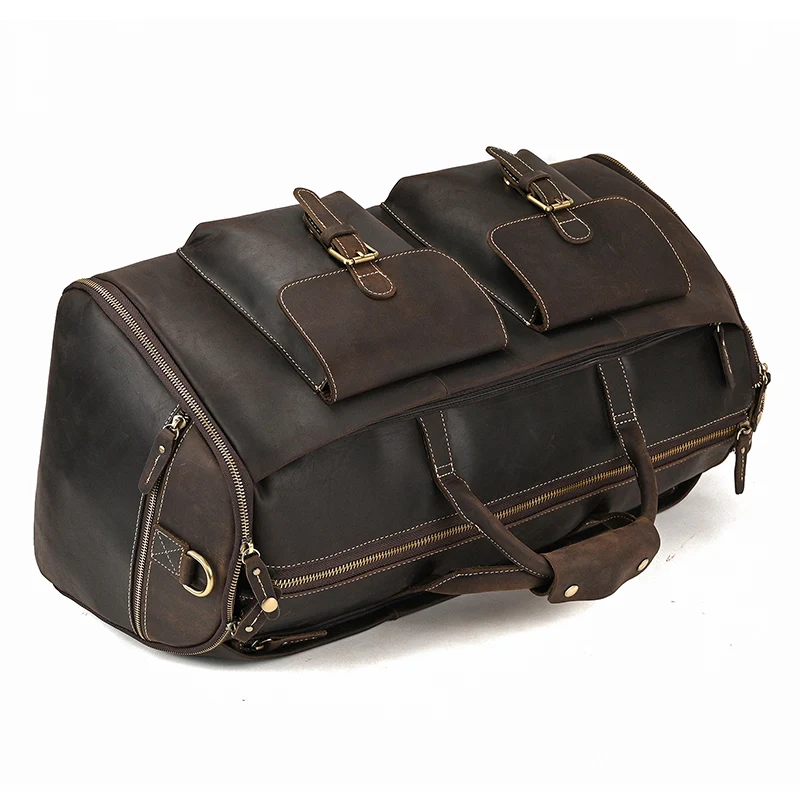 Large Travel Bag - Premium Leather