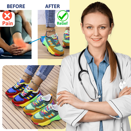 Premium Rainbow Orthopedic Sneakers - Australia Best Seller