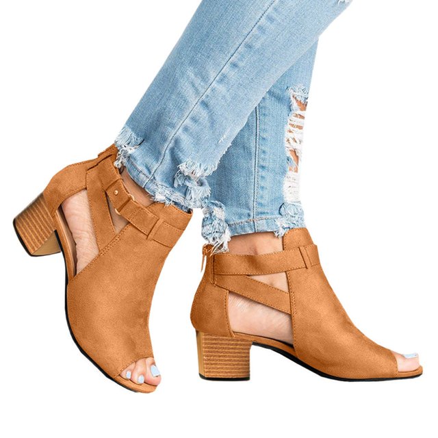 Chic Women’s Orthopedic High Heels Sandals