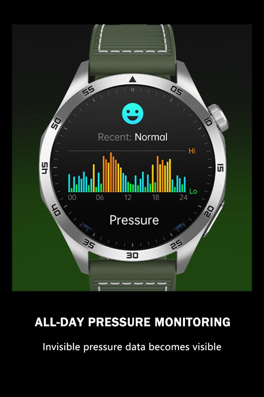 Intelligent Micro-physical Examination Blood Glucose Ecg Pressure Blood Oxygen Smartwatch