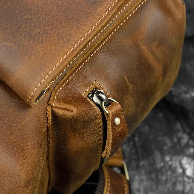 Midland Leather Backpack - Unisex