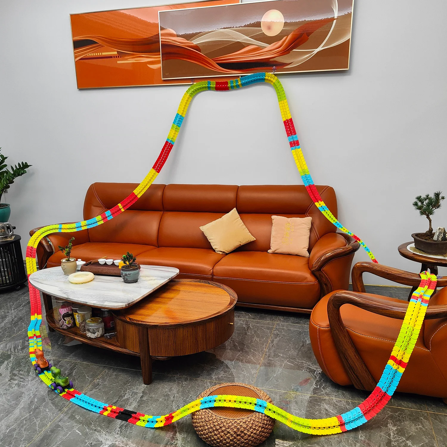Dinosaur Cars & Racing Tracks