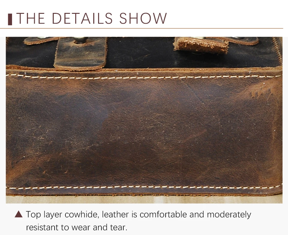 Waldorf Buffalo Leather Belt Bag