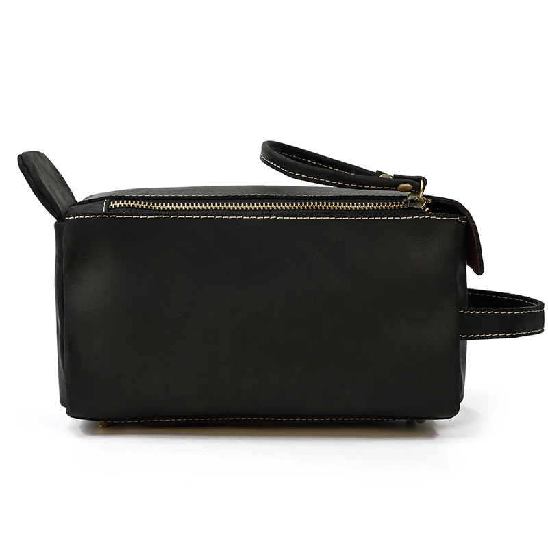 Large Toiletry Bag Made Of Premium Leather