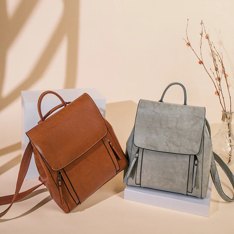 Leather Backpack Women – Vintage Backpack (No. 1)