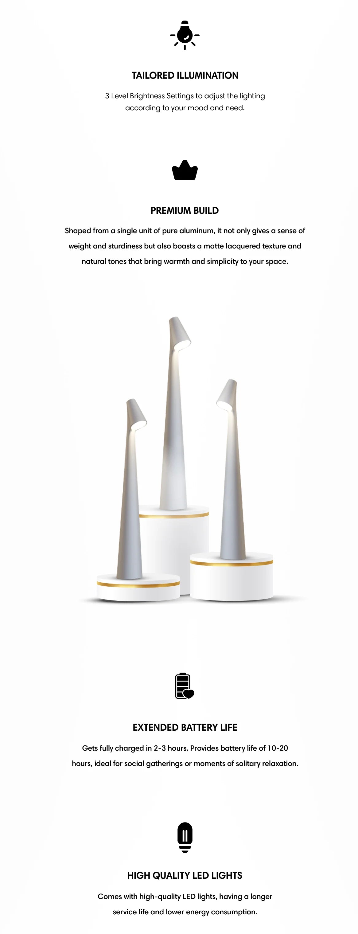 Sculpting Table Lamp
