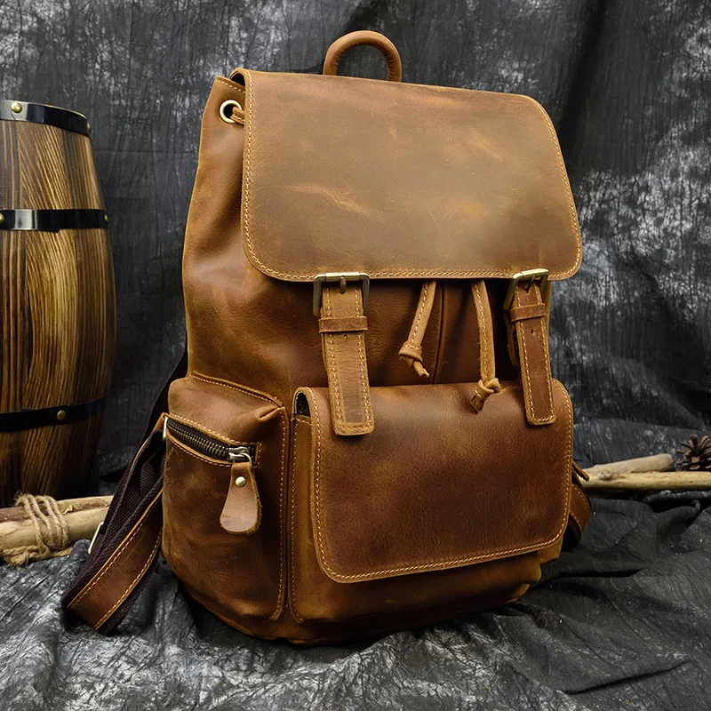 Midland Leather Backpack - Unisex