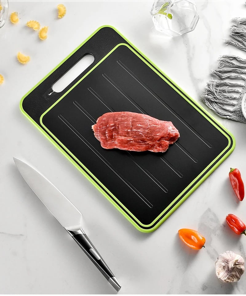 Double-side Cutting Board With Knife Sharpener