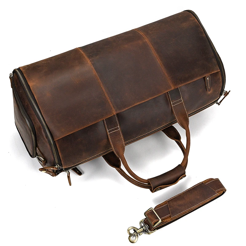 Large Travel Bag - Premium Leather