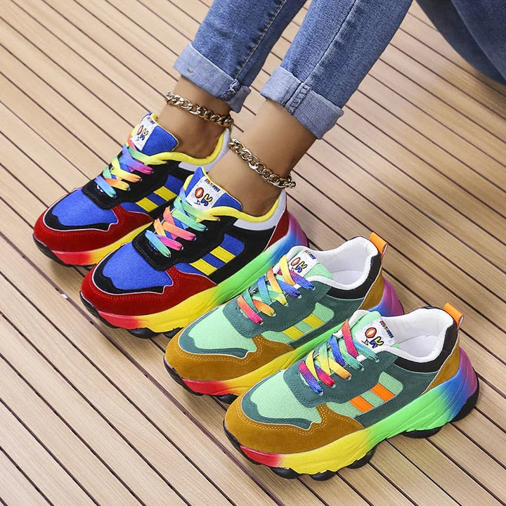 Premium Rainbow Orthopedic Sneakers - Australia Best Seller