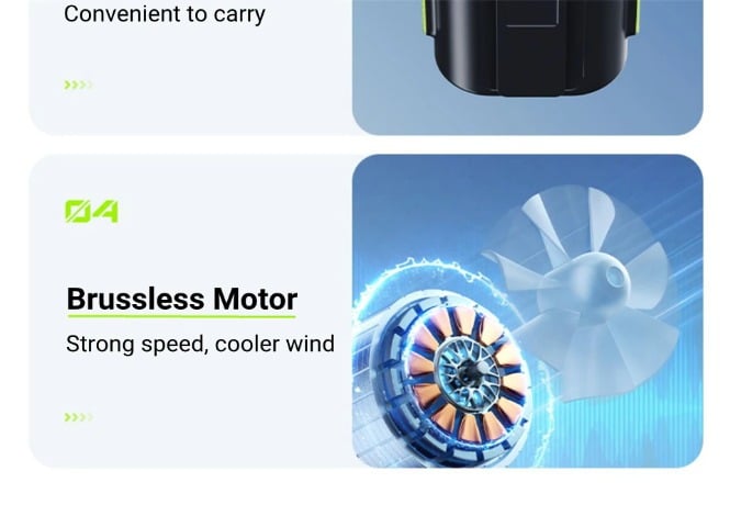 2024 Outdoor Portable Multifunction Fan