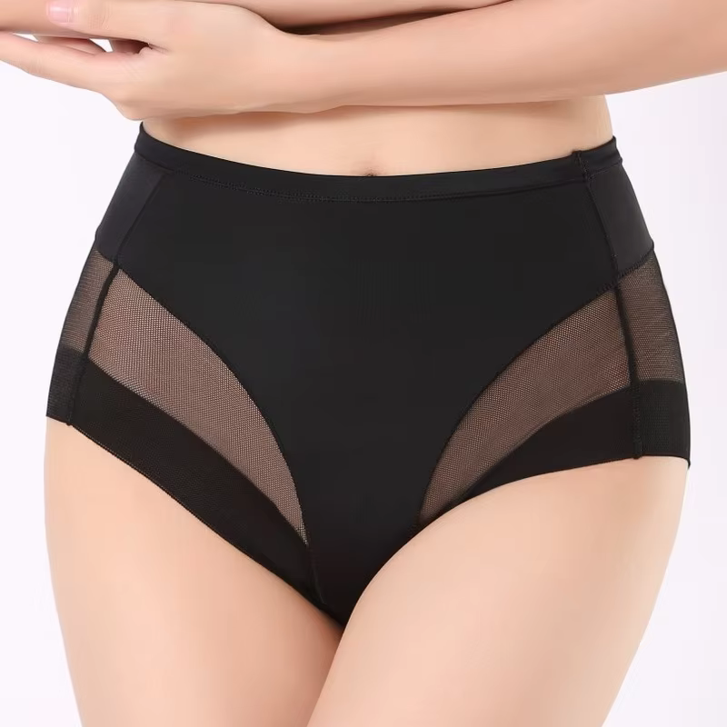 Ice Silk High Waisted Hip Lift Panties