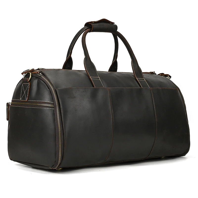 Large Travel Bag - Premium Leather